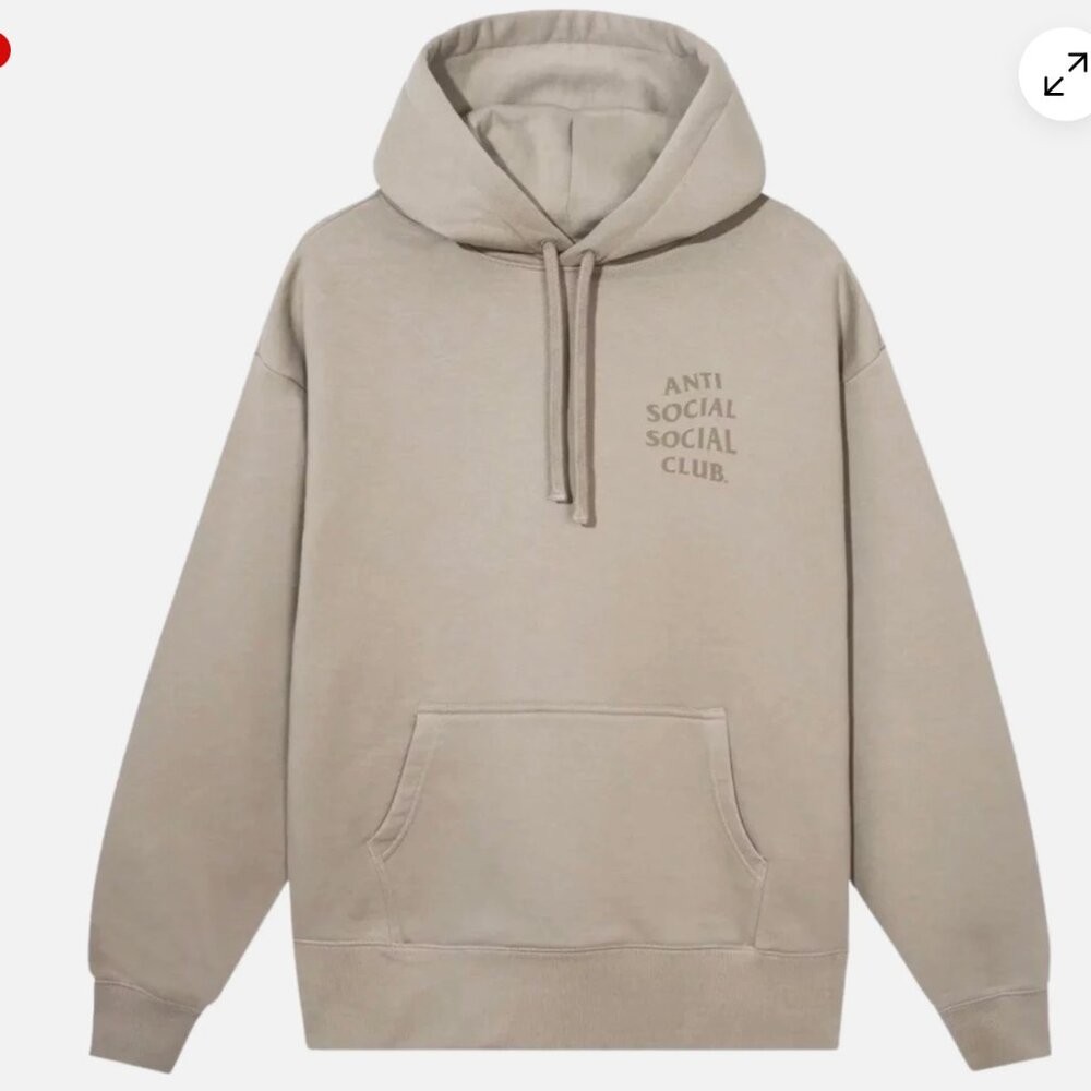 Anti Social Social Club Same But Different Pullover 'Eucalyptus'